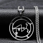 Collier Pendentif Sigil de Démon marax