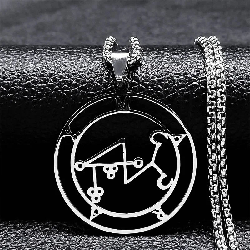 Marax Demon Sigil Pendant Necklace
