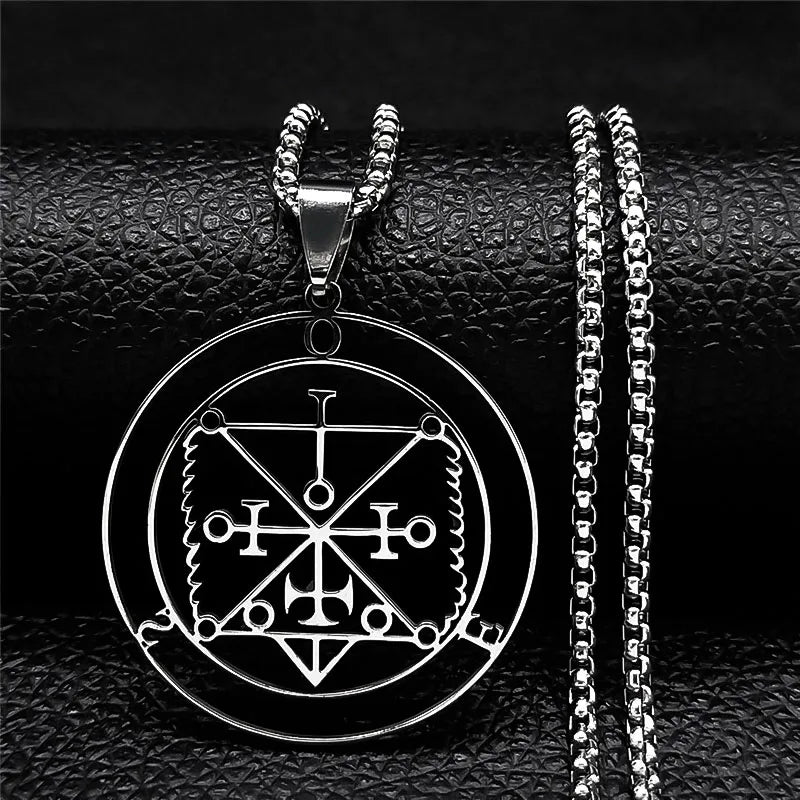 Ose Demon Sigil Pendant Necklace