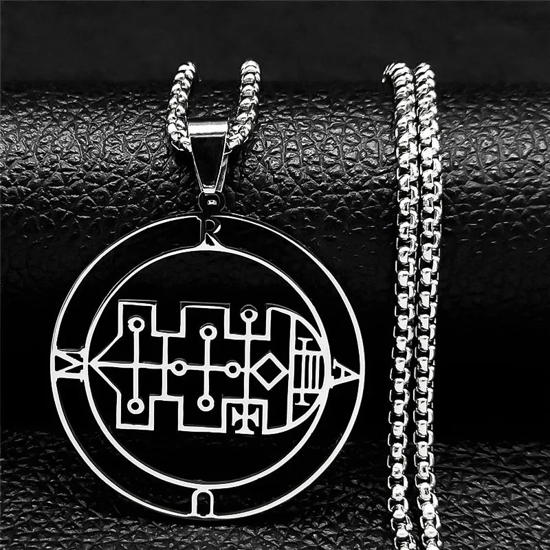 Raum Demon Sigil Pendant Necklace