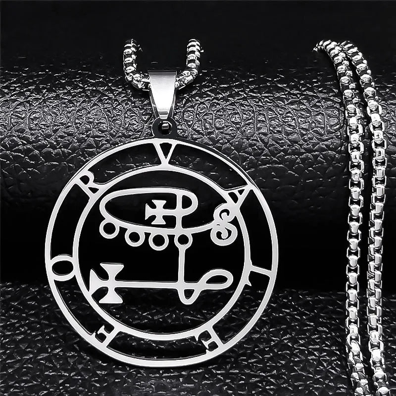 Valefor Demon Sigil Pendant Necklace