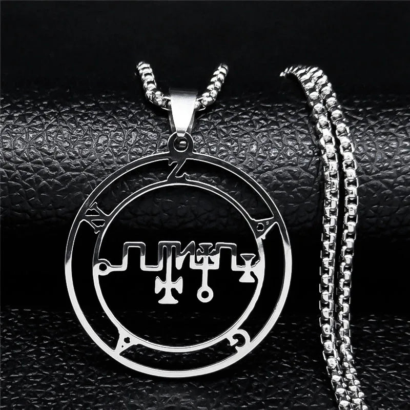 Zagan Demon Sigil Pendant Necklace