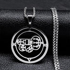 Demonic Sigil Pendant Necklace Shax