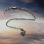 Sun and Moon Pendant Necklace for Men or Women