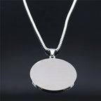 Sun and Moon Yin Yang Pendant Necklace