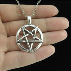 Wiccan Witchcraft Pendant Necklace Pentacle Size 1