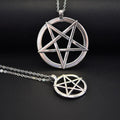Wiccan Witchcraft Pendant Necklace Pentacle