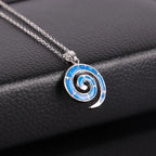 Spiral Necklace & Pendant for Women