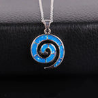 Spiral Necklace & Pendant for Women