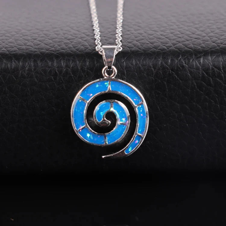 Spiral Necklace & Pendant for Women