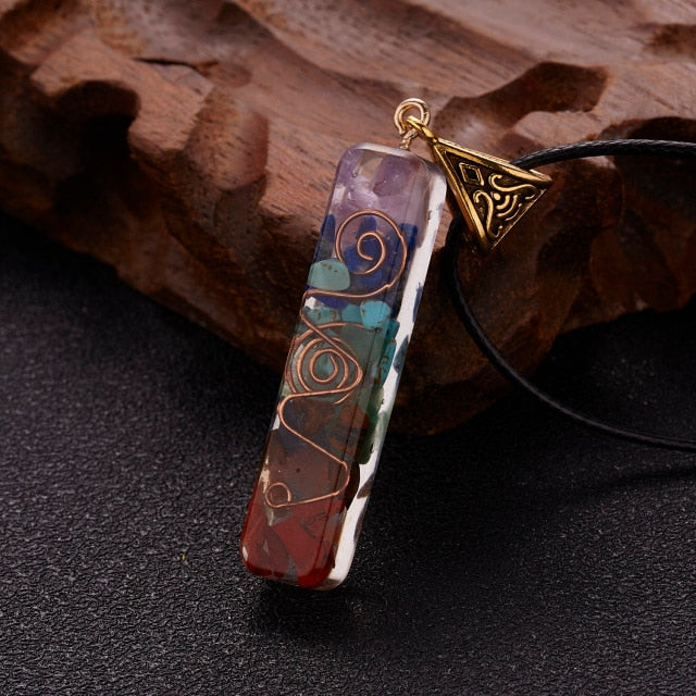 Multicolored Stone Necklace