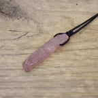 Natural Healing Stone Necklace Lithotherapy Rose Quartz