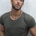 Men's Tiger Eye Stone Necklace