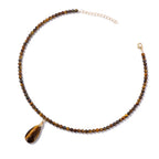Tiger Eye Stone Necklace & Pendant