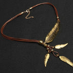 Women's Feather Necklace