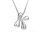 Collier pour femme avec pendentif initiale - lettre