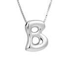 Collier pour femme avec pendentif initiale - lettre