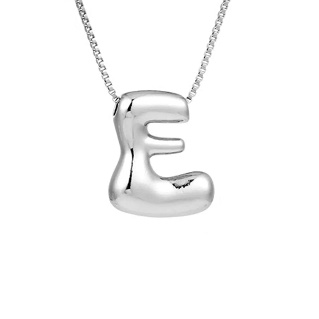 Collier pour femme avec pendentif initiale - lettre