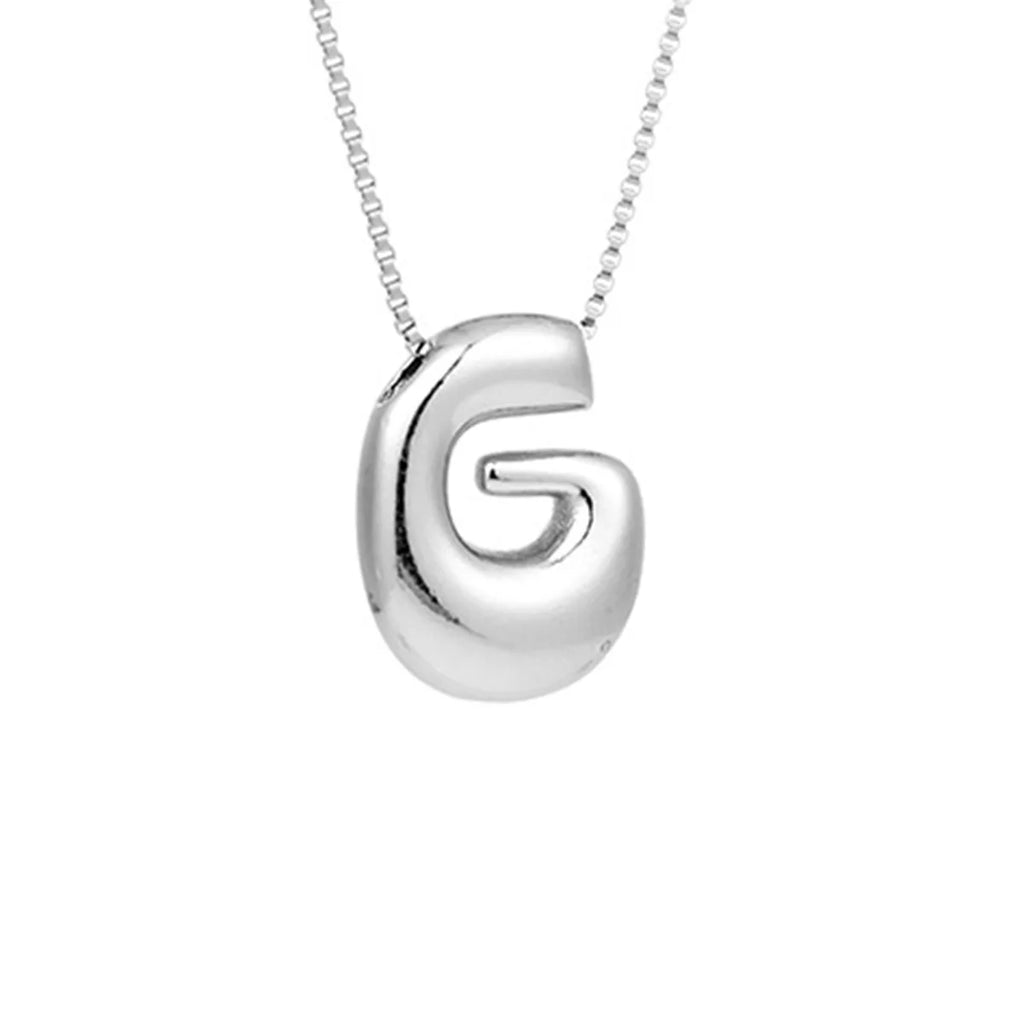 Collier pour femme avec pendentif initiale - lettre