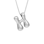 Collier pour femme avec pendentif initiale - lettre