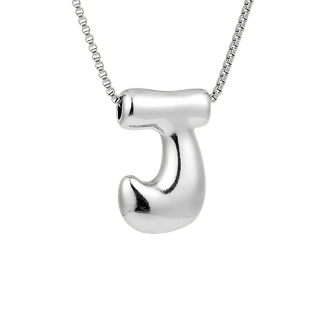 Collier pour femme avec pendentif initiale - lettre