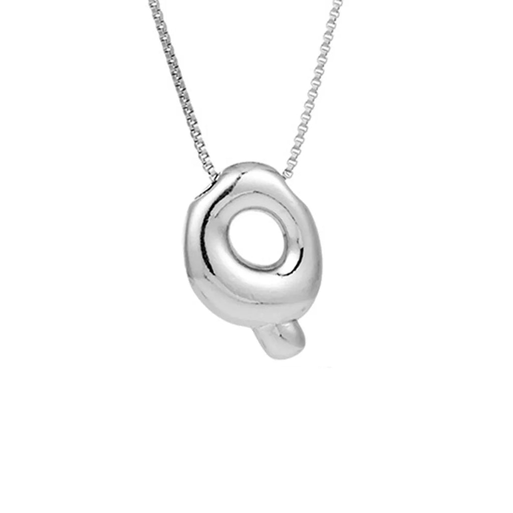 Collier pour femme avec pendentif initiale - lettre