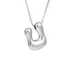 Collier pour femme avec pendentif initiale - lettre