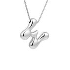 Collier pour femme avec pendentif initiale - lettre