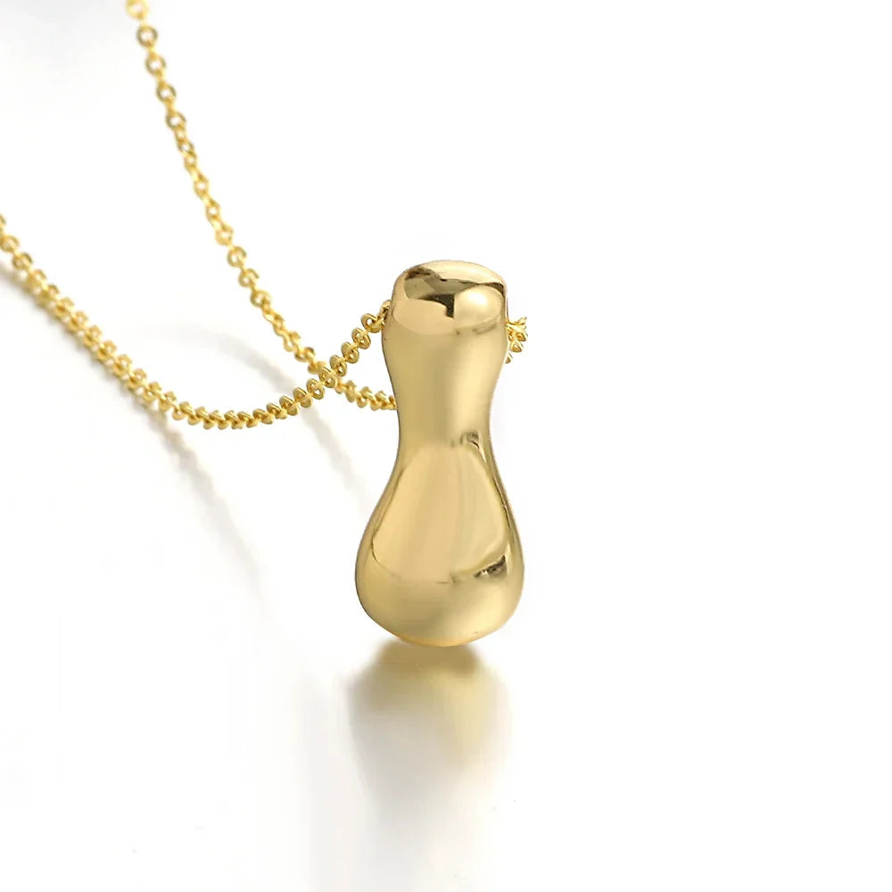 Collier pour femme avec pendentif initiale - lettre