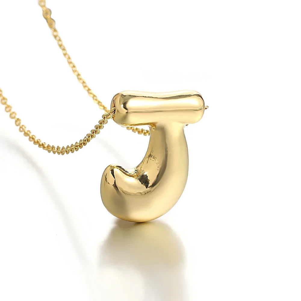 Collier pour femme avec pendentif initiale - lettre