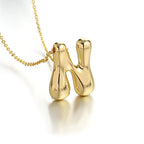 Collier pour femme avec pendentif initiale - lettre
