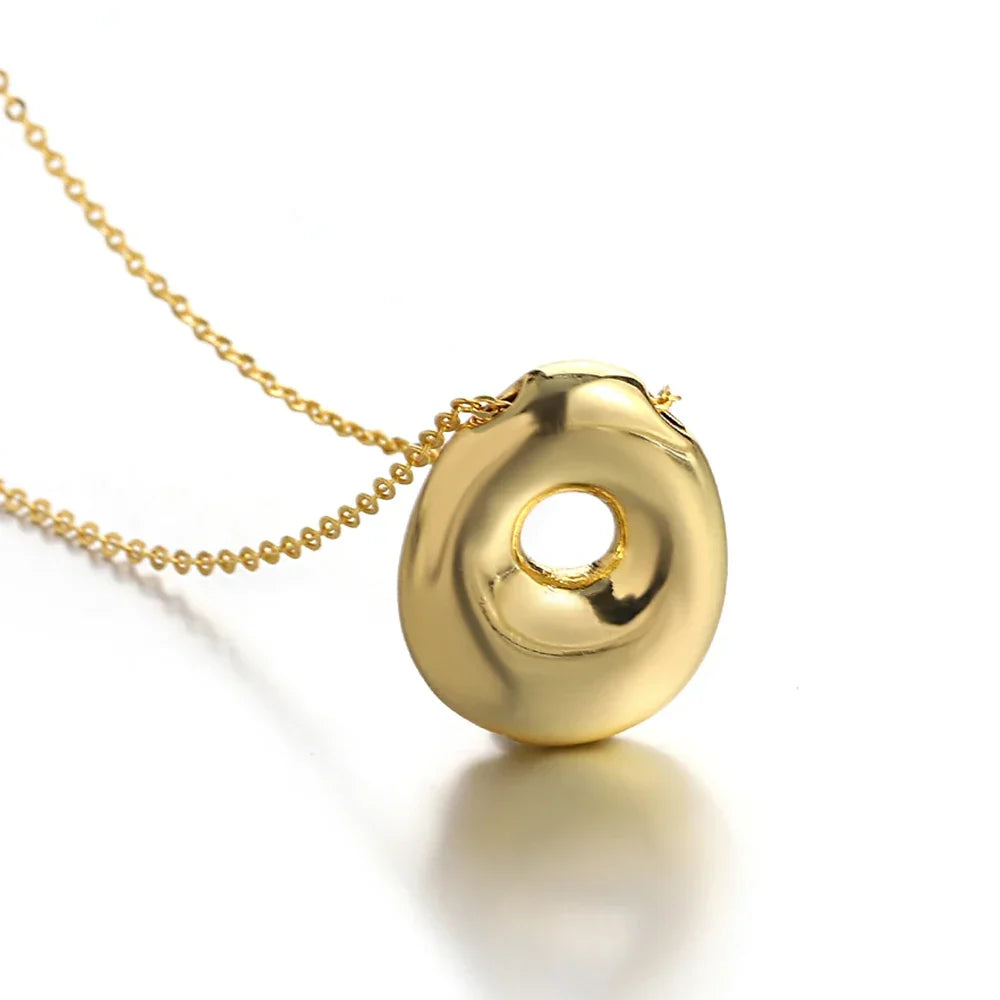 Collier pour femme avec pendentif initiale - lettre