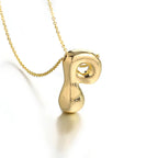 Collier pour femme avec pendentif initiale - lettre