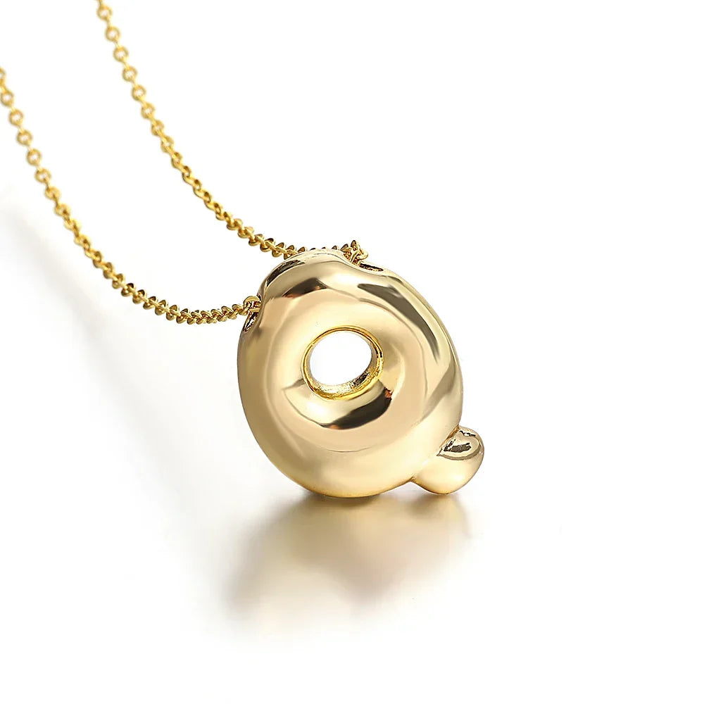Collier pour femme avec pendentif initiale - lettre
