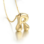 Collier pour femme avec pendentif initiale - lettre