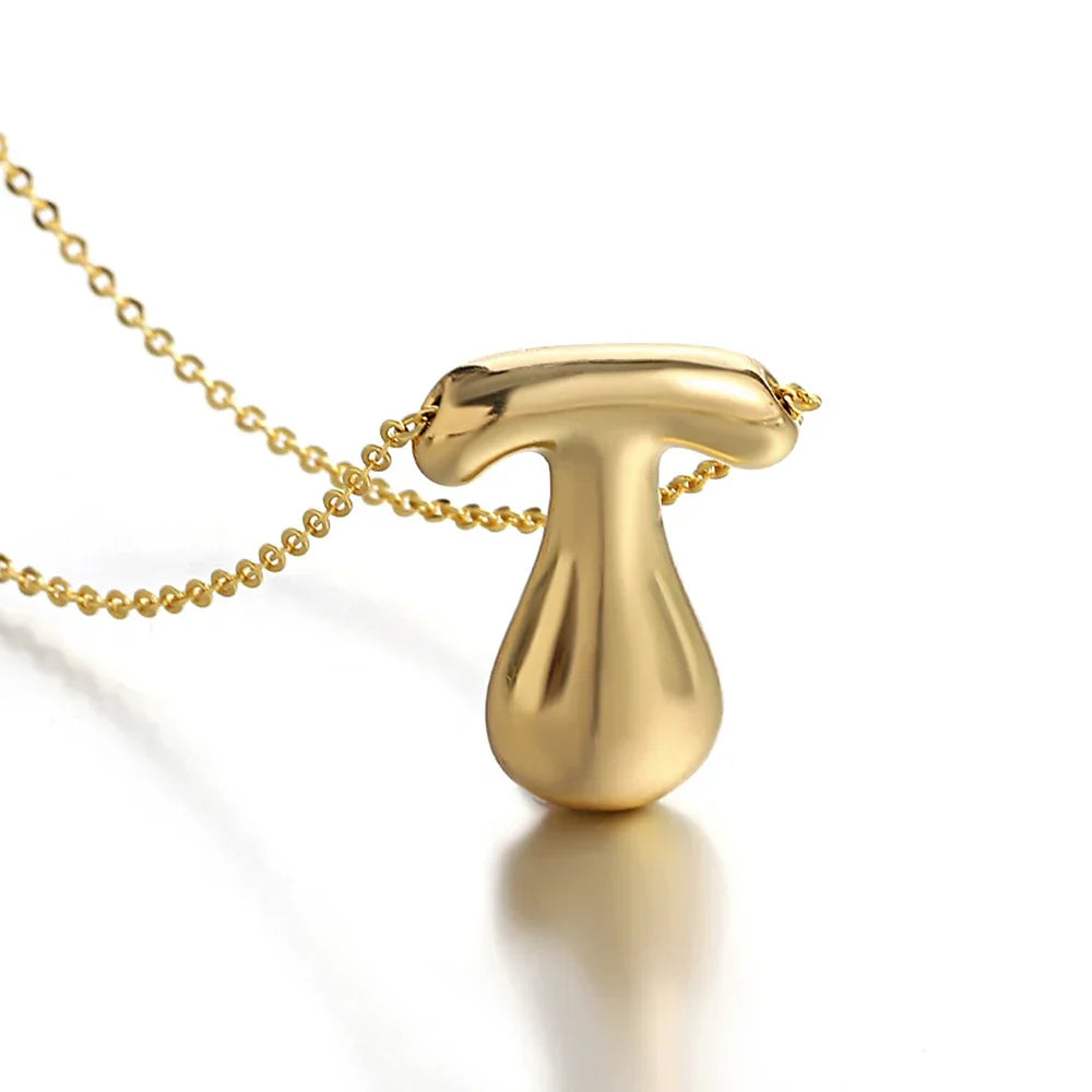 Collier pour femme avec pendentif initiale - lettre