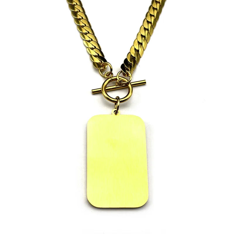Ayatul Kursi pendant choker necklace, Islamic symbol 