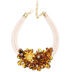 Ethnic Choker Necklace with Pretty Pendant