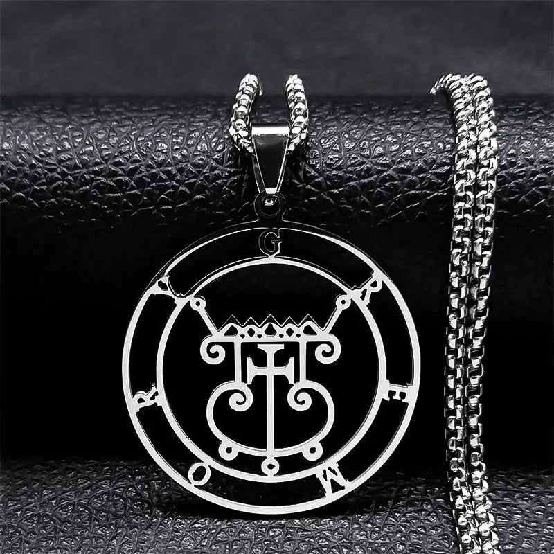 Satanic Necklace Demon Spirit Pendant gremory