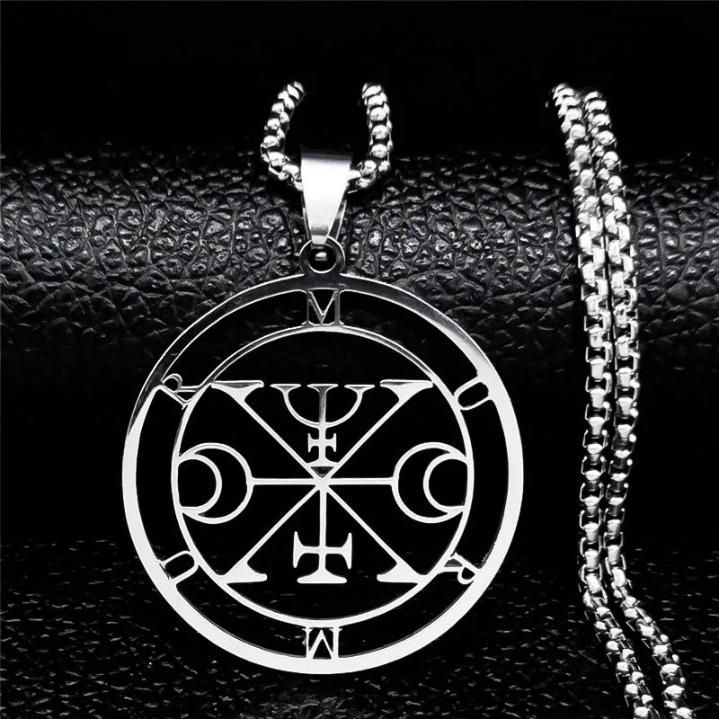 Satanic Necklace Demon Spirit Pendant murmur