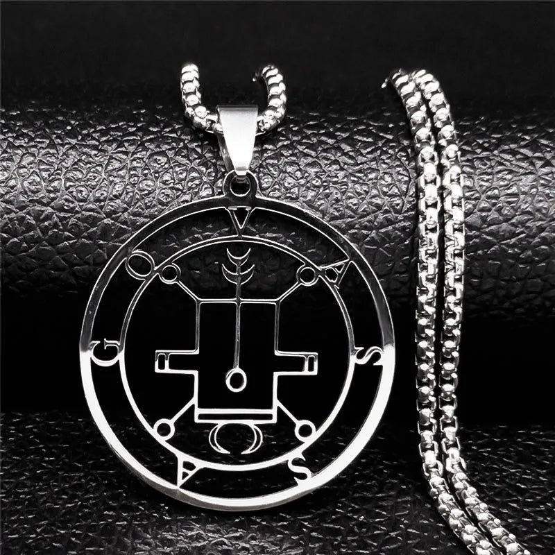 Satanic Necklace Demon Spirit Pendant vassago