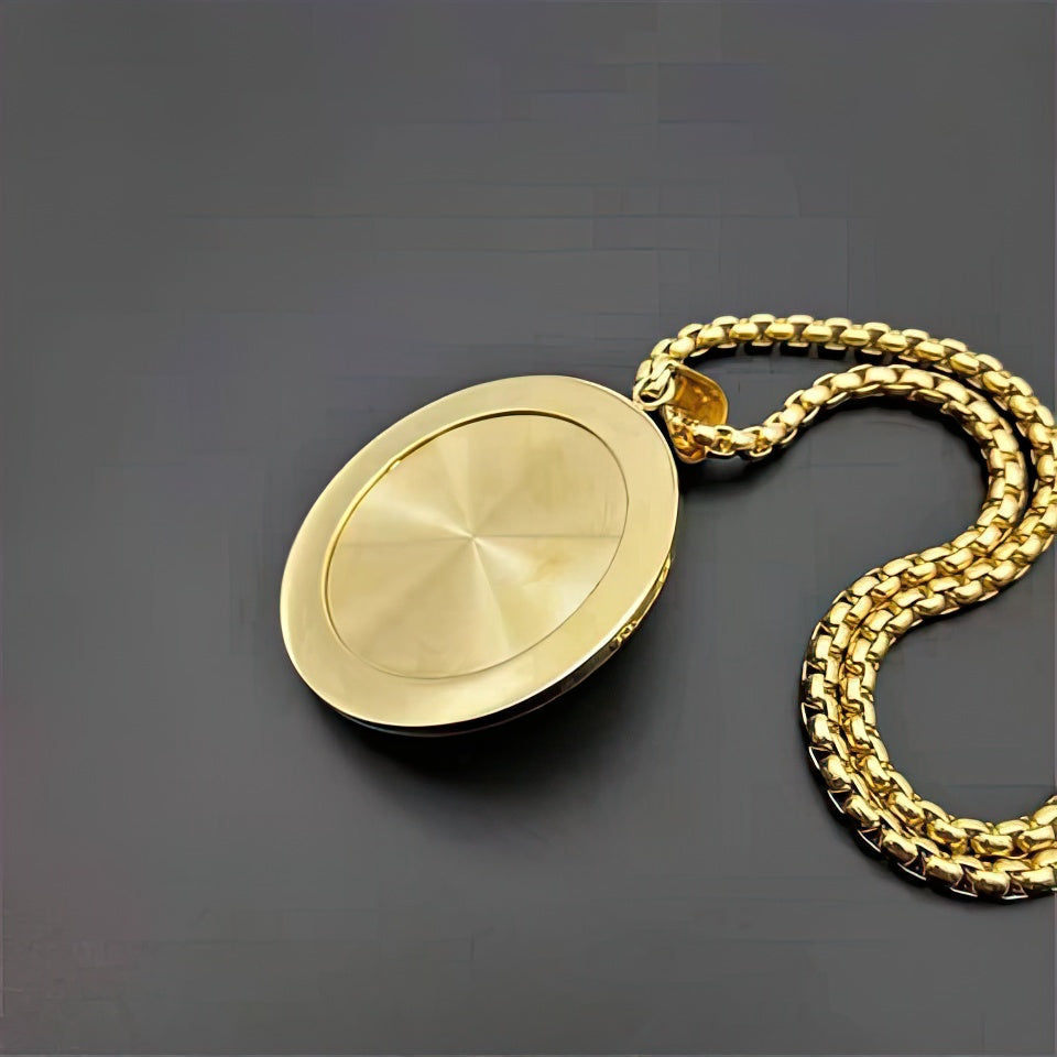 Egyptian Style Gold Necklace