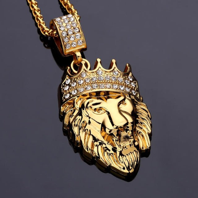 Lion Head Necklace