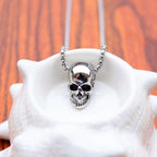 Silver Skull Necklace