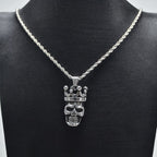 Crown Skull Necklace