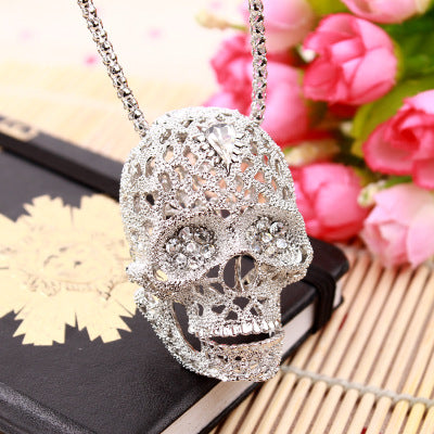 Collier Tête de Mort Homme