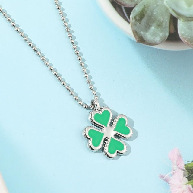 Four-Leaf Clover Necklace