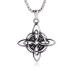 Collier "vie éternelle" noeud de la trinité celte