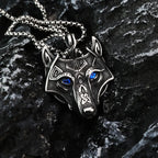 Collier Viking Loup Fenrir