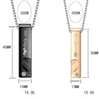 Colliers pour Couples Pendentif Barrette et Coeur